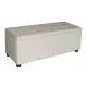 Denise Σκαμπό Αποθηκευτικό - Ταμπουρέ, Pu Εκρού 113x43x45cm | Mypouf.gr Denise Σκαμπό Αποθηκευτικό - Ταμπουρέ, Pu Εκρού 113x43x45cm | Mypouf.gr