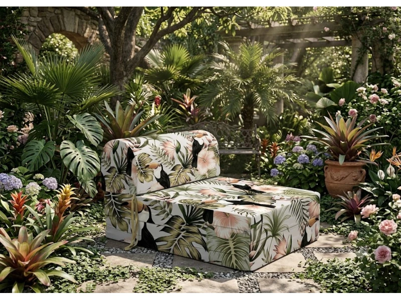 Πολυθρόνα - Κρεβάτι Flip Chair Florina Λονέτα Ύφασμα Tukanpink design