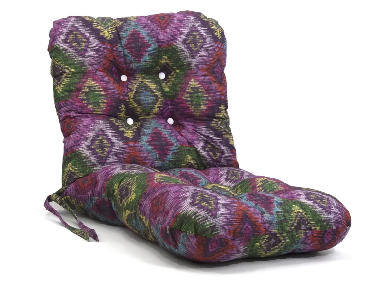 Μαξιλάρι μπαμπού ύφασμα λονέτα με πλάτη More 301 με σχέδιο ρόμβο