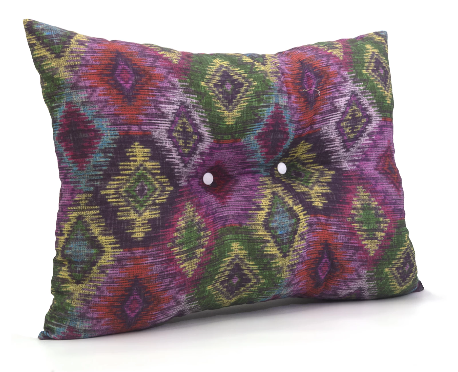 Μαξιλάρι Πλάτης Με 2 Κουμπιά Λονέτα More 301 με σχέδιο ρόμβο | Mypouf.gr