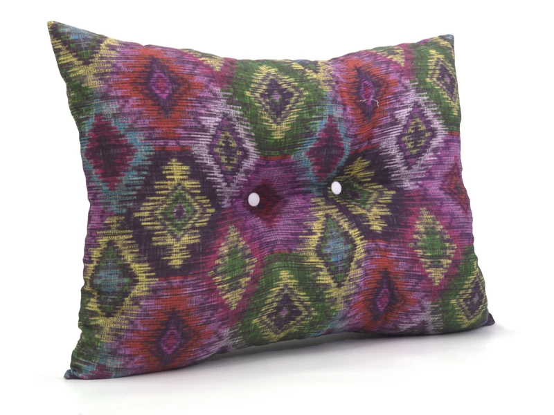 Μαξιλάρι Πλάτης Με 2 Κουμπιά Λονέτα More 301 με σχέδιο ρόμβο