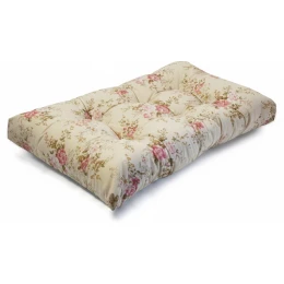 Μαξιλάρι Σχέδιο Floral Rakel 101 λονέτα για παλέτα με κουμπιά - Μπαμπού