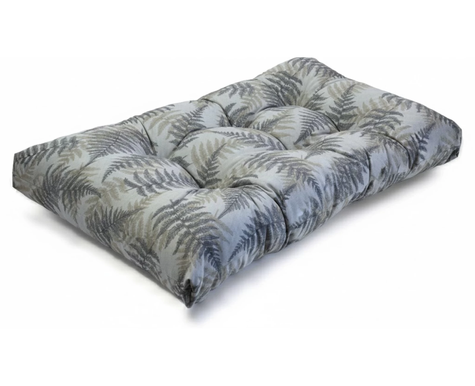 Μαξιλάρι Σχέδιο Φύλλα Tori 801 λονέτα για παλέτα με κουμπιά - Μπαμπού | Mypouf.gr