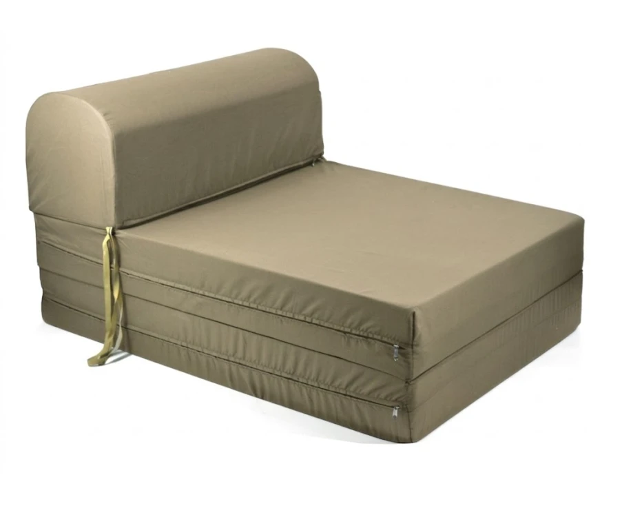 Πολυθρόνα - Κρεβάτι Flip Chair 100% αδιάβροχο ύφασμα Kakki Florina | Mypouf.gr