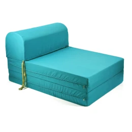 Πολυθρόνα - Κρεβάτι Flip Chair 100% αδιάβροχο ύφασμα πετρόλ Florina - Sol