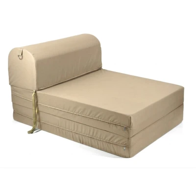 Πολυθρόνα - Κρεβάτι Flip Chair 100% αδιάβροχο ύφασμα μπεζ Florina - Sol