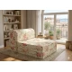 Πολυθρόνα - Κρεβάτι Flip Chair λονέτα σχέδιο Floral Rakel 101 Florina | Mypouf.gr