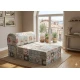 Πολυθρόνα - Κρεβάτι Flip Chair λονέτα σχέδιο Heart Lia 401 Florina | Mypouf.gr