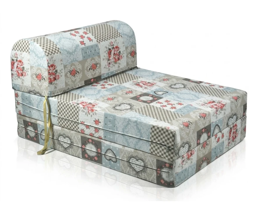 Πολυθρόνα - Κρεβάτι Flip Chair λονέτα σχέδιο Heart Lia 401 Florina | Mypouf.gr