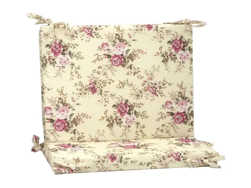 Μαξιλάρι για καναπέδες λονέτα με κορδόνια στην πλάτη σχέδιο Floral Rakel 101 Μαξιλάρι για καναπέδες λονέτα με κορδόνια στην πλάτη σχέδιο Floral Rakel 101
