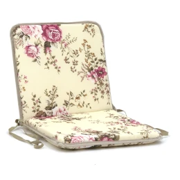 Μαξιλάρι καρέκλας με πλάτη λονέτα σχέδιο Floral Rakel 101