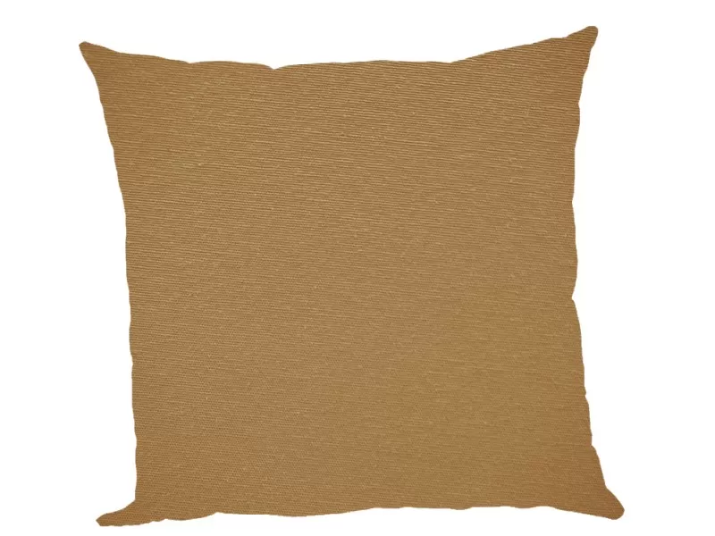 Μαξιλάρα δαπέδου μονόχρωμο καμηλό από λονέτα ύφασμα