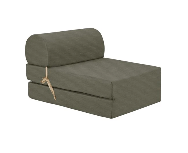 Πολυθρόνα - Κρεβάτι Flip Chair λονέτα ανθρακί χρώμα Florina