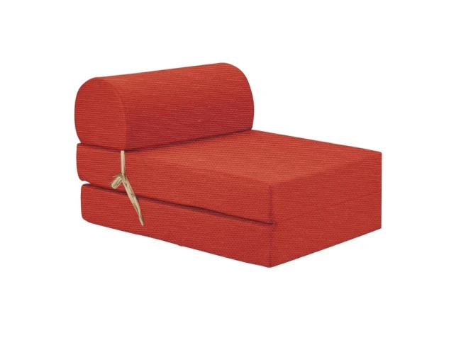 Πολυθρόνα - Κρεβάτι Flip Chair λονέτα κόκκινο χρώμα Florina
