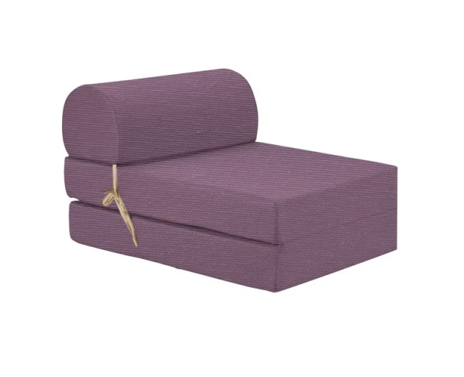 Πολυθρόνα - Κρεβάτι Flip Chair λονέτα μωβ χρώμα Florina