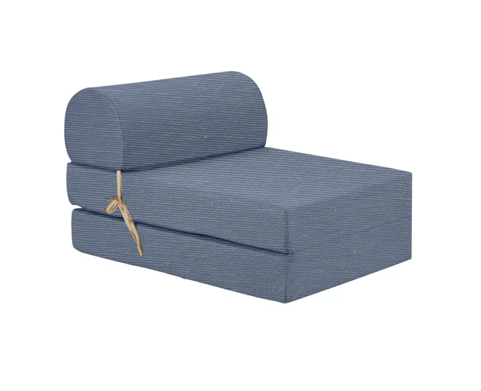 Πολυθρόνα - Κρεβάτι Flip Chair λονέτα μπλέ Denim χρώμα Florina | Mypouf.gr