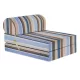Πολυθρόνα - Κρεβάτι Flip Chair Ρίγες Μπλέ -Μπέζ - Καφέ Florina | Mypouf.gr Πολυθρόνα - Κρεβάτι Flip Chair Ρίγες Μπλέ -Μπέζ - Καφέ Florina | Mypouf.gr