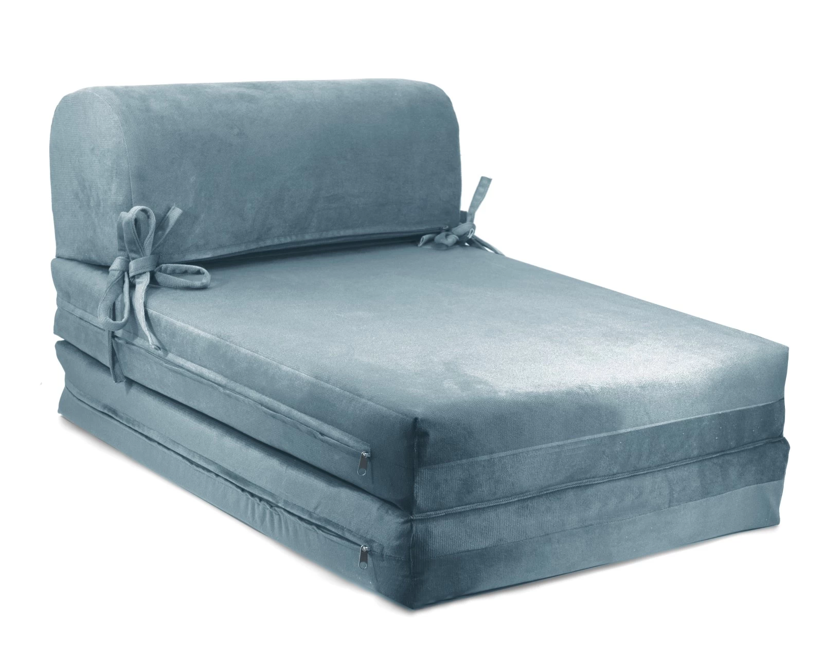 Πολυθρόνα - Κρεβάτι Flip Chair Velure Florina γαλάζιο | Mypouf.gr Πολυθρόνα - Κρεβάτι Flip Chair Velure Florina γαλάζιο | Mypouf.gr