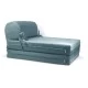 Πολυθρόνα - Κρεβάτι Flip Chair Velure Florina γαλάζιο | Mypouf.gr Πολυθρόνα - Κρεβάτι Flip Chair Velure Florina γαλάζιο | Mypouf.gr