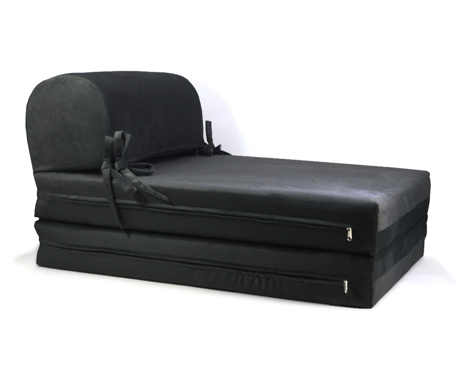 Πολυθρόνα - Κρεβάτι Flip Chair Velure Florina μαύρο