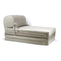 Πολυθρόνα - Κρεβάτι Flip Chair Velure Florina μπεζ