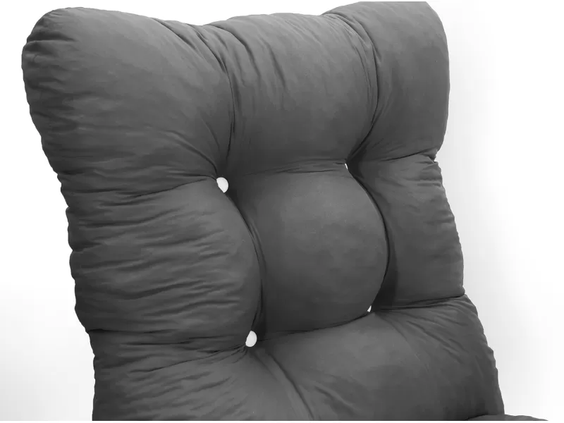 Μαξιλάρι κάθισμα με πλάτη - μπαμπού - Μονόχρωμο γκρί Μαξιλάρι κάθισμα με πλάτη - μπαμπού - Μονόχρωμο γκρί