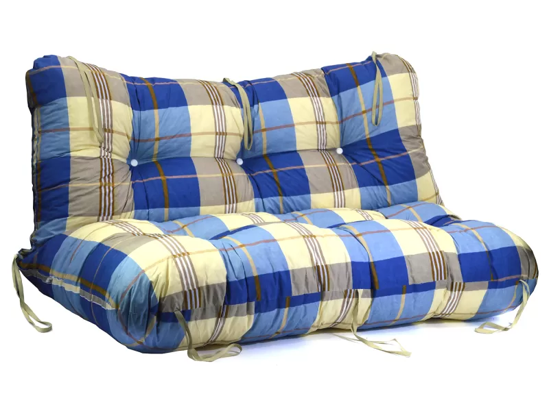 Μαξιλάρι για καναπέ με ενσωματωμένη πλάτη - Σχέδιο Rome Κρετόν ύφασμα Μαξιλάρι για καναπέ με ενσωματωμένη πλάτη - Σχέδιο Rome Κρετόν ύφασμα