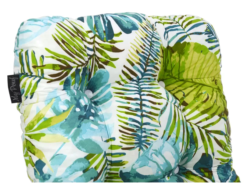 Μαξιλάρι κάθισμα με πλάτη με κουμπιά -  Bali | Ύφασμα Κρετόν Μαξιλάρι κάθισμα με πλάτη με κουμπιά -  Bali | Ύφασμα Κρετόν