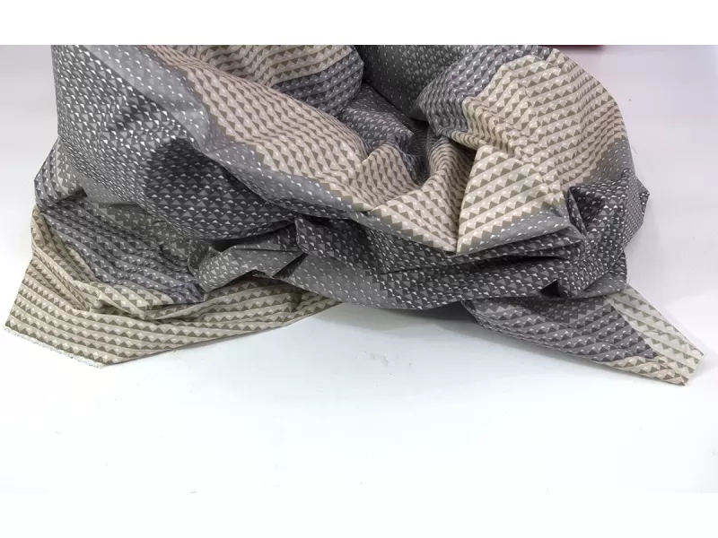 Μαξιλάρι καρέκλας με πλάτη Με Καρώ Σχεδίο Sahara | Ύφασμα Κρετόν Μαξιλάρι καρέκλας με πλάτη Με Καρώ Σχεδίο Sahara | Ύφασμα Κρετόν