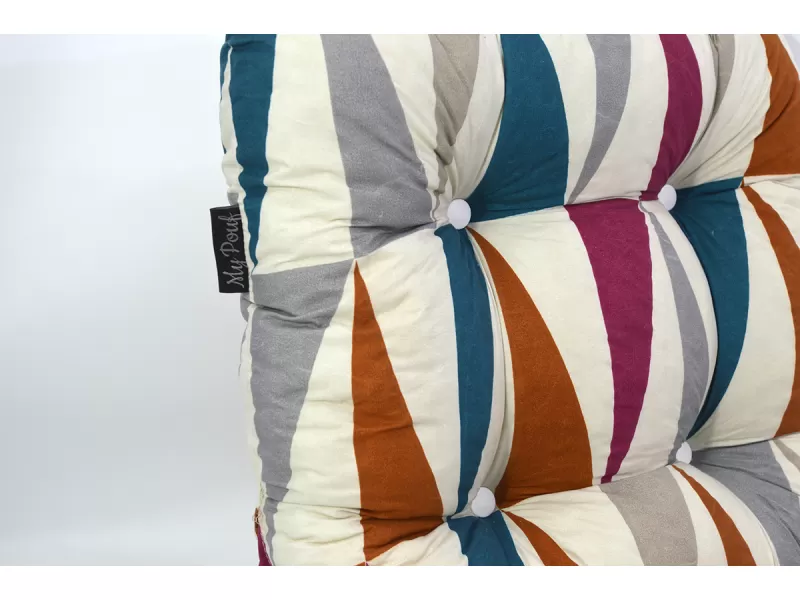 Μαξιλάρι κάθισμα μπαμπού στρογγυλό - Qatar | Κρετόν Ύφασμα Μαξιλάρι κάθισμα μπαμπού στρογγυλό - Qatar | Κρετόν Ύφασμα