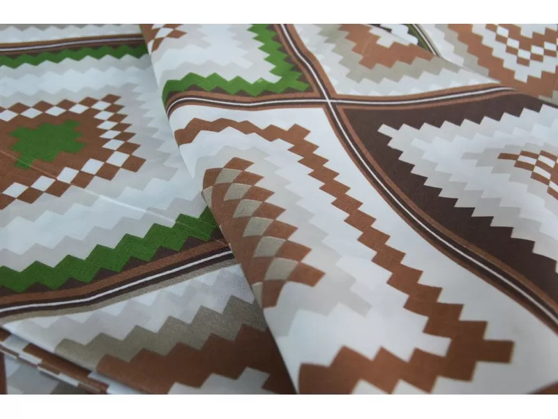 Μαξιλάρα δαπέδου με σχέδιο Rhombus | Ύφασμα κρετόν Μαξιλάρα δαπέδου με σχέδιο Rhombus | Ύφασμα κρετόν