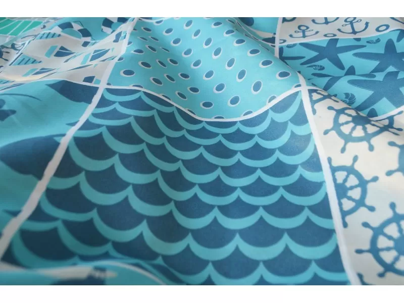 Μαξιλάρα δαπέδου με σχέδιο summer | Ύφασμα κρετόν Μαξιλάρα δαπέδου με σχέδιο summer | Ύφασμα κρετόν