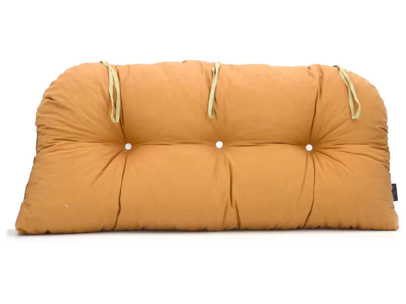 Μαξιλάρι πέταλο Caramel κάθισμα μπαμπού - Λονέτα μονόχρωμη