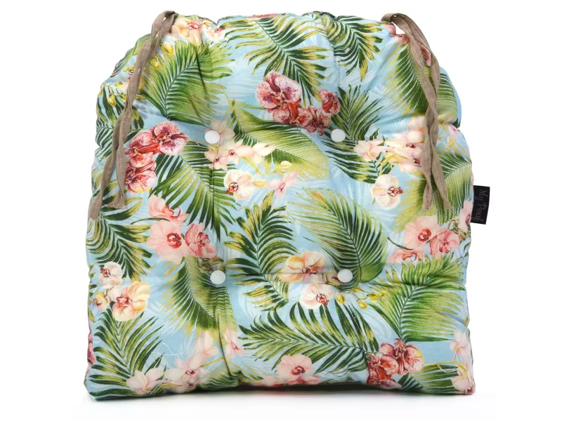 Μαξιλάρι πέταλο κάθισμα μπαμπού - Freya 601 - Λονέτα Ύφασμα Με Σχέδιο