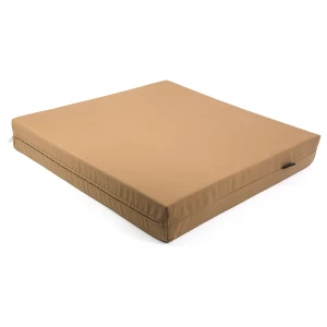 Μαξιλάρι μονόχρωμο λονέτα ύφασμα Caramel για παλέτα και ευρωπαλέτα