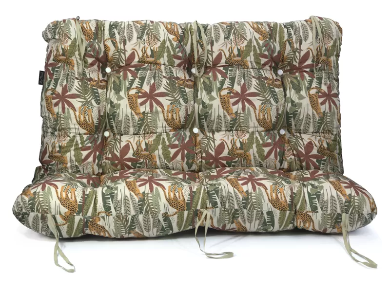 Μαξιλάρι για καναπέ με ενσωματωμένη πλάτη - Jungle- Λονέτα Ύφασμα Με Σχέδιο