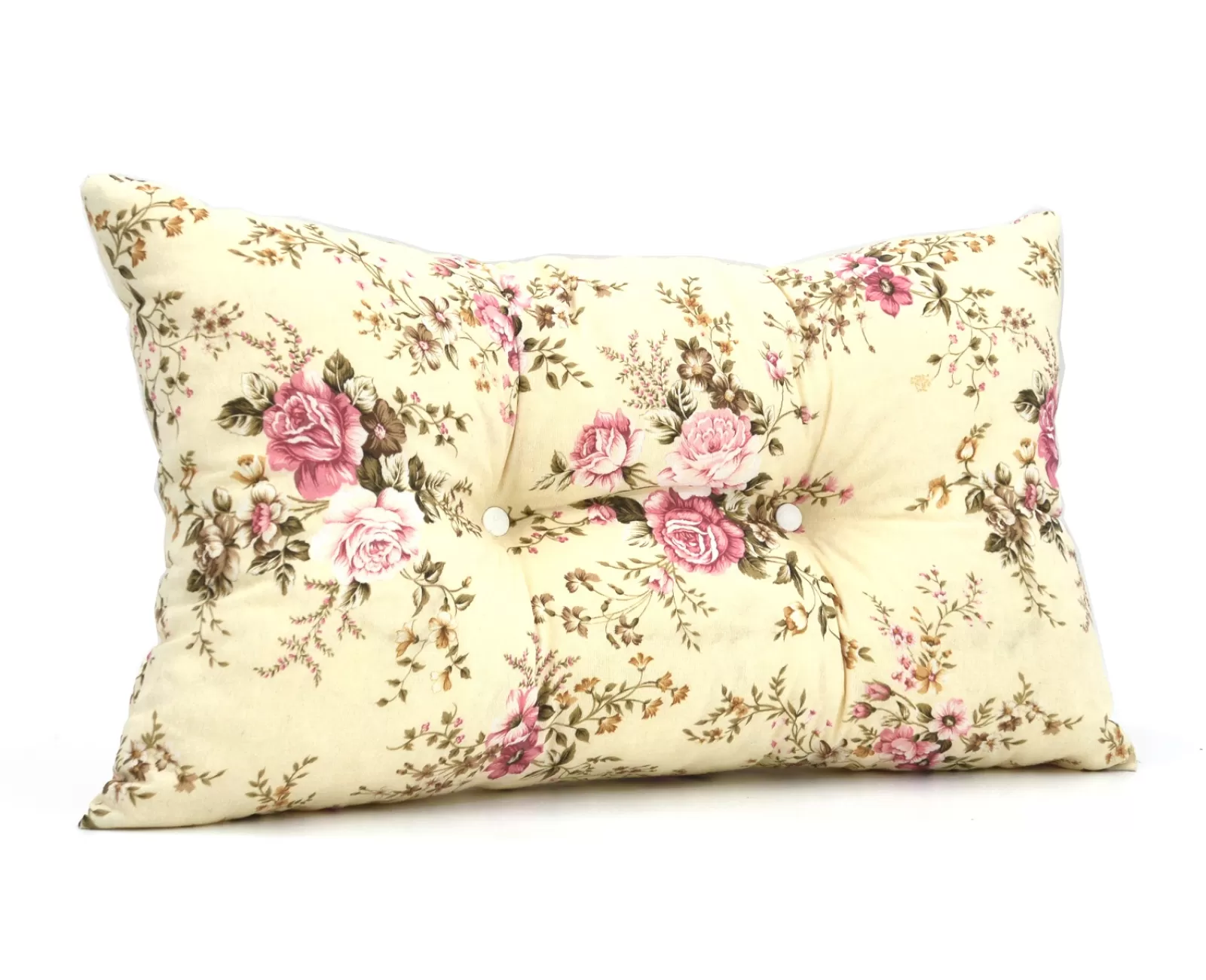 Μαξιλάρι Πλάτης Με 2 Κουμπιά Λονέτα Σχέδιο Floral Rakel 101 | Mypouf.gr Μαξιλάρι Πλάτης Με 2 Κουμπιά Λονέτα Σχέδιο Floral Rakel 101 | Mypouf.gr