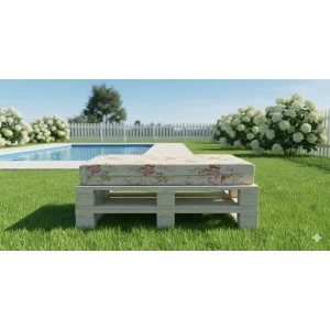 Μαξιλάρι Σχέδιο Floral Rakel 101 λονέτα ύφασμα για παλέτα και ευρωπαλέτα