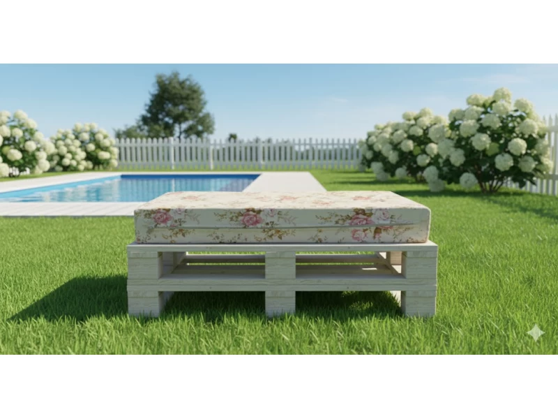 Μαξιλάρι Σχέδιο Floral Rakel 101 λονέτα ύφασμα για παλέτα και ευρωπαλέτα