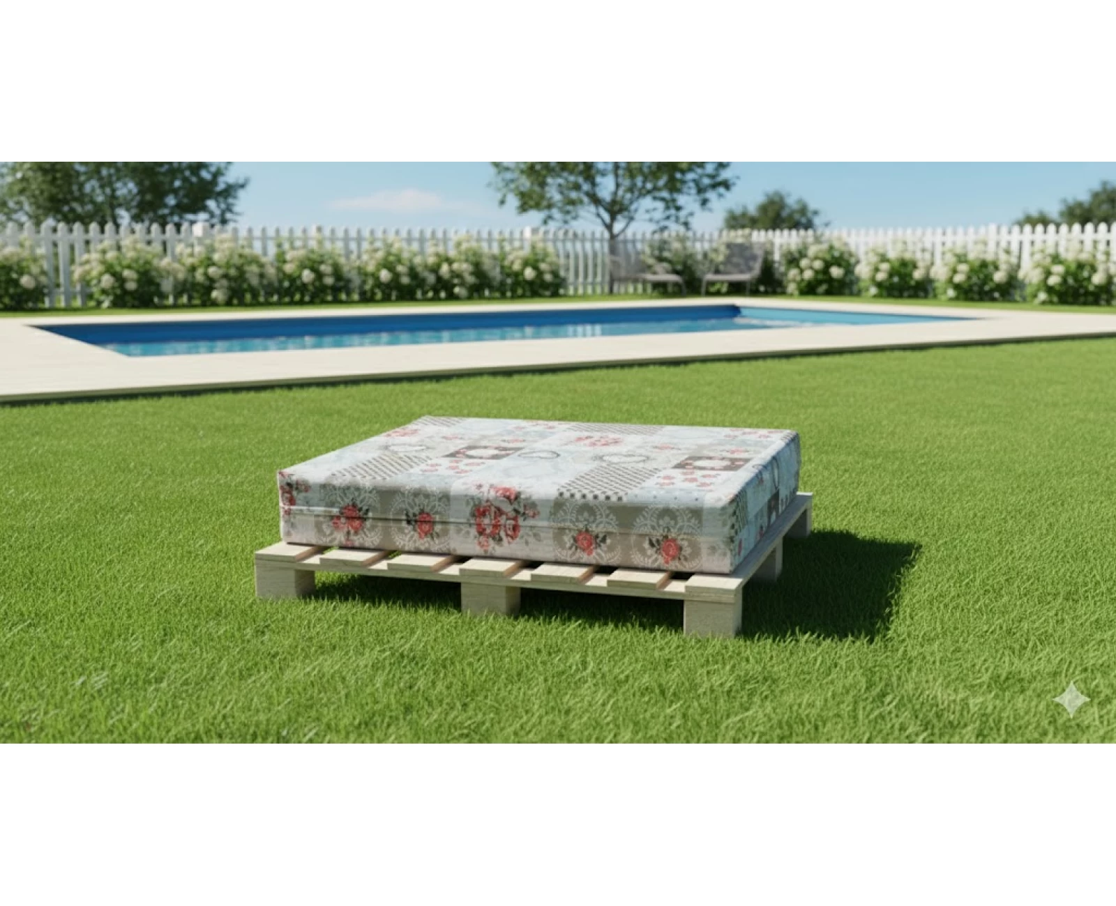 Μαξιλάρι Σχέδιο Heart Lia 401 λονέτα ύφασμα για παλέτα και ευρωπαλέτα | Mypouf.gr