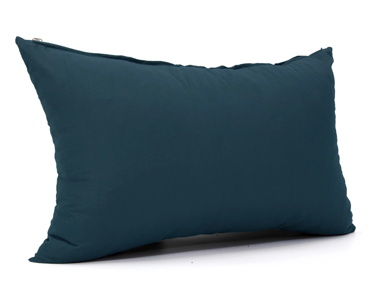 Μαξιλάρι καναπέ - δαπέδου μονόχρωμο πετρόλ σκούρο - Ύφασμα Poliester | Mypouf.gr