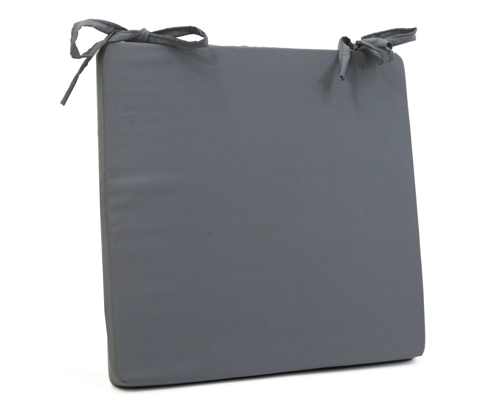 Μαξιλάρι καρέκλας τετράγωνο, γκρί χρώμα | Mypouf.gr