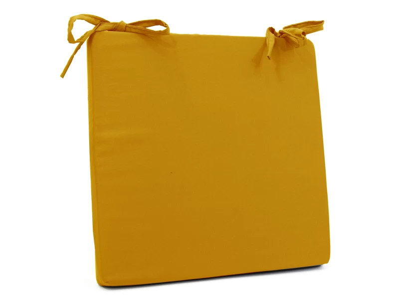 Μαξιλάρι καρέκλας τετράγωνο πορτοκαλί χρώμα