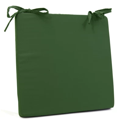 Μαξιλάρι καρέκλας τετράγωνο, πράσινο Poliester χρώμα