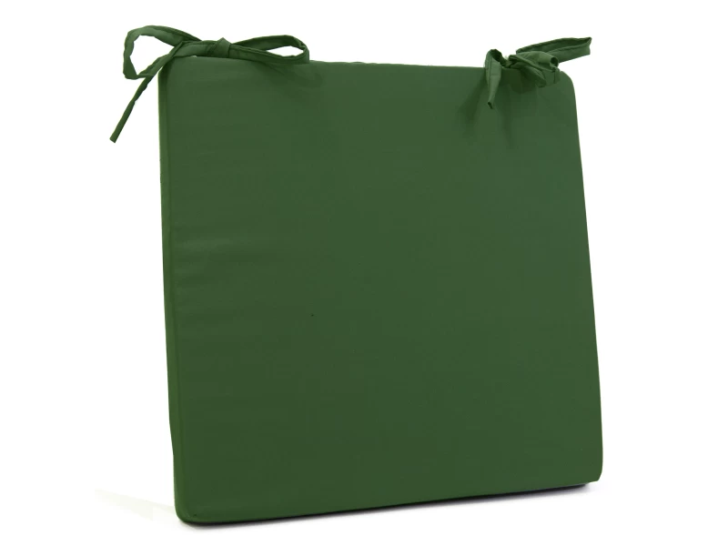 Μαξιλάρι καρέκλας τετράγωνο, πράσινο Poliester χρώμα