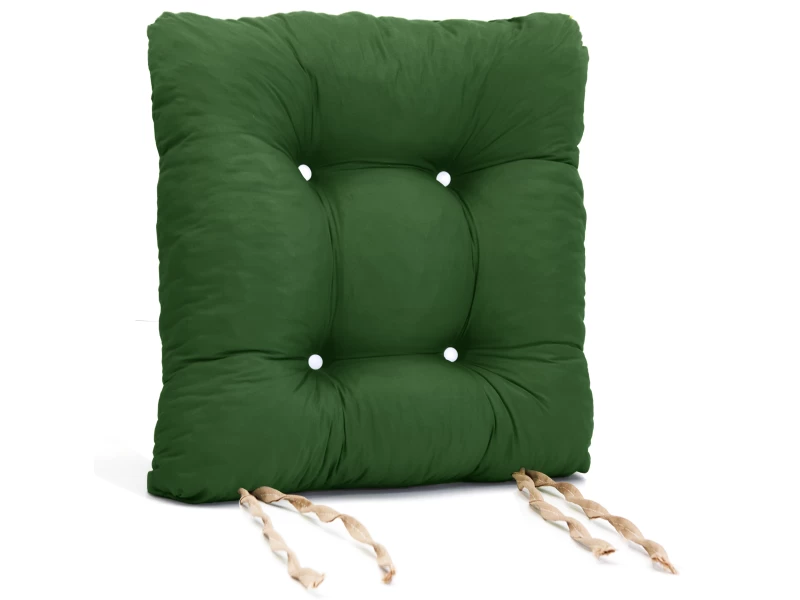 Μαξιλάρι κάθισμα μπαμπού - Poliester ύφασμα πράσινο