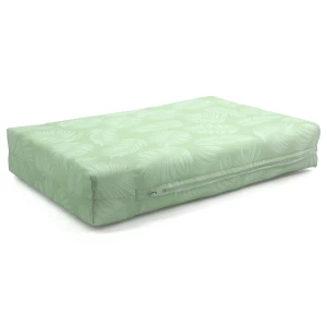 Μαξιλάρι λονέτα ύφασμα για παλέτα Frig 701 απόχρωση του πράσινου με σχέδιo φύλλα