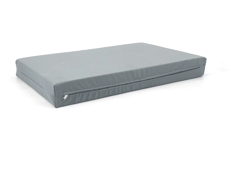 Μαξιλάρι μονόχρωμο λονέτα ύφασμα γκρι για παλέτα και ευρωπαλέτα