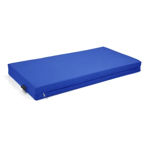 Μαξιλάρι μονόχρωμο μπλέ για παλέτα και ευρωπαλέτα (Ύφασμα Κρετόν)