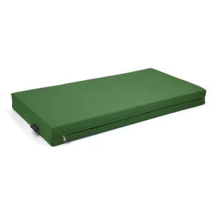 Μαξιλάρι μονόχρωμο πράσινο με μονοκόμματο αφρολέξ (Ύφασμα Poliester)